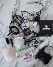 Tattoo Machine Equipment Lot Power Supply Dragonhawk Various AS-IS UNTESTED