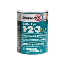 Zinsser Bulls Eye® 1-2-3 Plus Primer, Sealer & Stain Killer White  2.5 litre