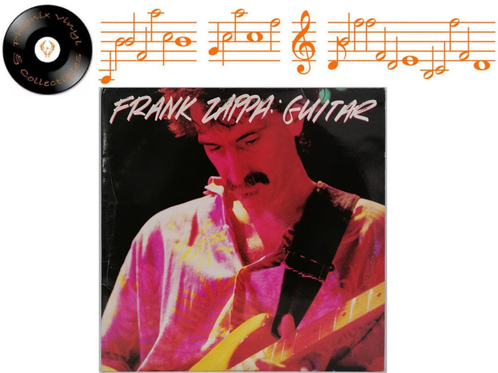 Frank Zappa Guitar Vinyl LP A1 B1 C1 D1 Pressing - VG/VG+