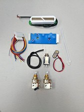 SUSTAINIAC Stealth Pro Kit for active Fishman White Single Driver Push/Pull Pots