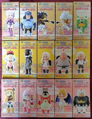 One Piece World Collectible Figures Egghead Series Authentic Collectible Set