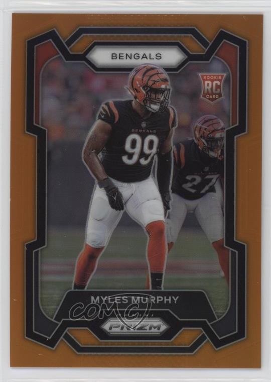 2023 Panini Prizm Rookies Orange Prizm 73/249 Myles Murphy #320 Rookie RC 1lj7