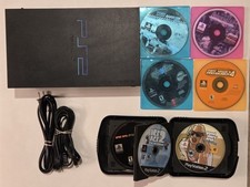 Sony PlayStation 2 PS2 FAT Console Black SCPH-39001- 16 Games(READ DESCRIPTION) 