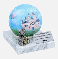 Urn for a child - fairy ball on a marble base