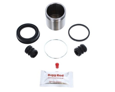 for MAZDA RX-7 II FRONT Brake Caliper Rebuild Repair Kit +Piston
