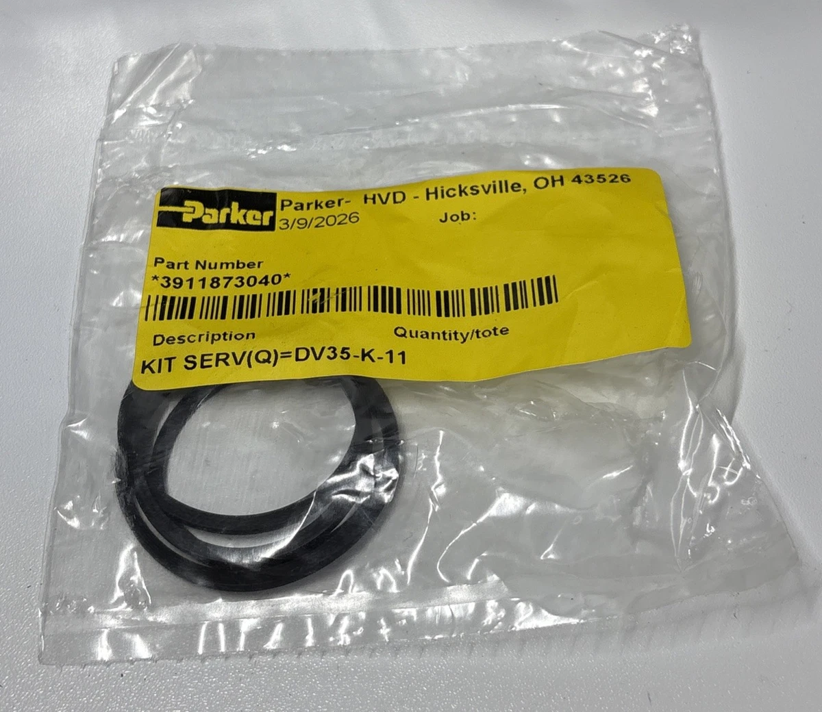 Parker Hannifin DVA35 Hydraulic Directional Valve Section w/ Seal Kit photo 4