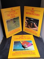 Vintage The Kodak Library Of Creative Photography Lot Of 3 Books