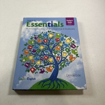 Essentials Hardback Logic of English Teacher's Guide Units 8-15 Homeschool 2018