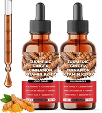 11in1 Turmeric Supplement for Immunity, Heart & Energy – with Vitamin D3, K2 MK7