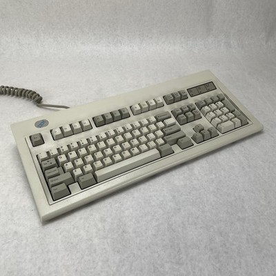 Vtg 1995 IBM Model M Clicky Mechanical Keyboard 92G7453 Lexmark Buckling Spring 
