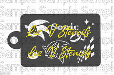 Sonic Combo - Face Painting STENCIL