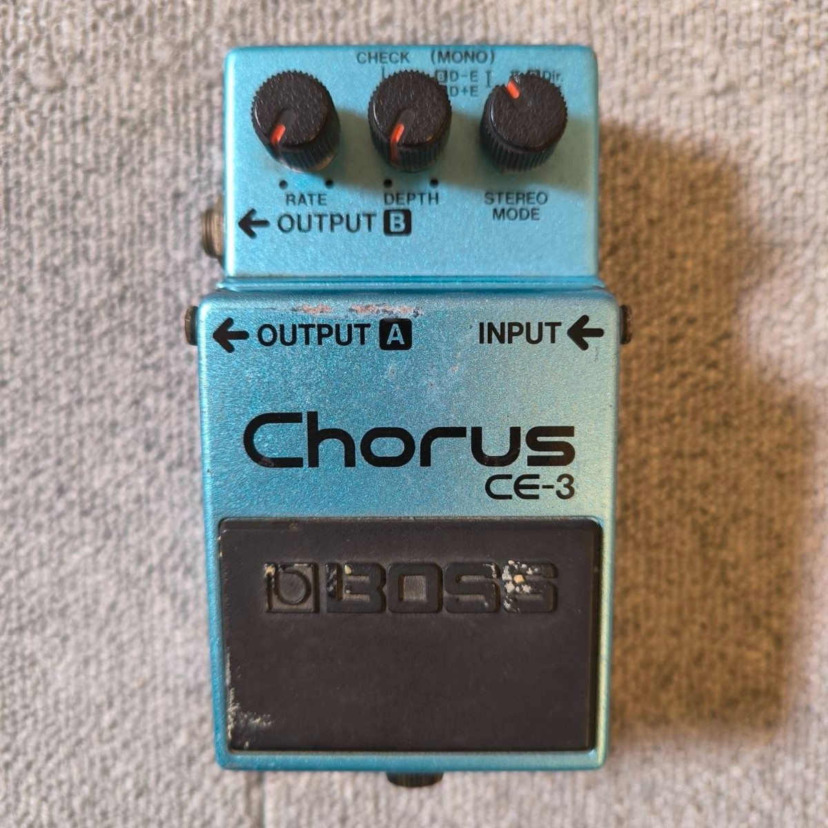 BOSS CE-3 Chorus Guitar Effect Pedal Used From Japan ※Use