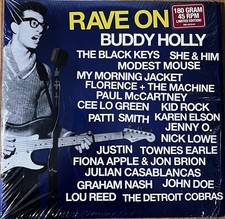 BUDDY HOLLY RAVE ON PAUL McCARTNEY BLACK KEYS LOU REED 2011 MPL 45 RPM 180G NM