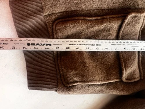 ZARA Origins BOMBER JACKET Aviator Size L Wool Exterior Quiet Luxury Old Money image 11
