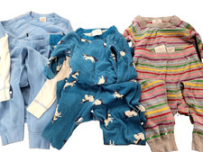 4 sets Hanna Andersson Unicorn DR., Striped Long Sleeve Pajama Sets 6-7, 1 is 5