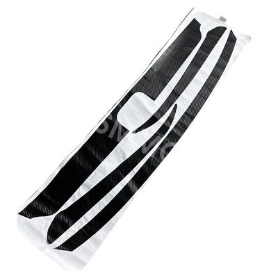 Car Bumper Grille Decal Sticker Carbon Fiber Look Fit For Honda Accord 2018-2020
