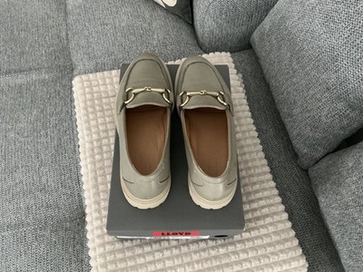 Lloyd Loafer Halbschuhe Slipper Horsebite UK 5 38 Fb. Salbei Wie neu NP 149,95 