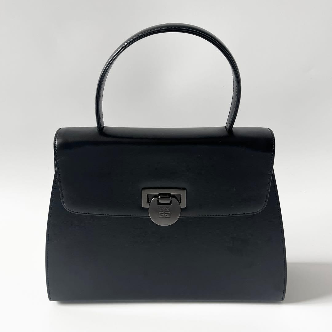 Givenchy 2-way Borodia handbag in black leather for formal wear thumbnail 2