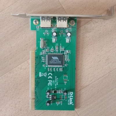 D-Link DUB-A2 Rev:A4 USB 2.0 PCI Erweiterungskarte / Controllerkarte