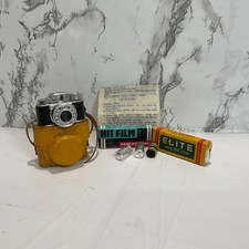 VTG Elite Mini Spy Camera Japan W/ Case  15 Rolls Of Film /1 extra spool