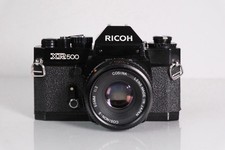 Ricoh KR-5 (XR-500 Japan Edn) w. top sharp lens Cosinon 50mm - like Pentax K1000