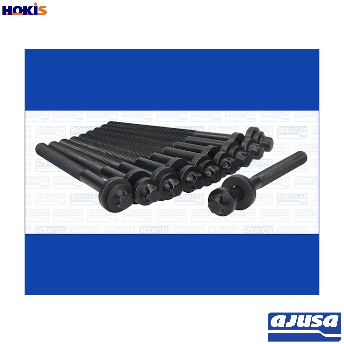 Cylinder head bolt set 81018400 AJUSA for BMW ROVER LAND ROVER MG - Image 5