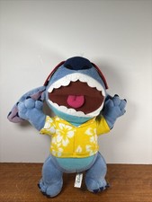 Disney Stitch Hawaiian Shirt Plush Exclusive Sega Stuffed Animal 13  Retired