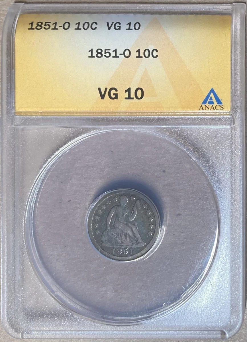 1851 年坐姿自由女神硬币(1837-1891) | eBay