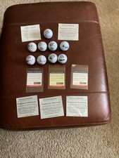 Autographed 1999 Ryder Cup Golfballs The Country Club Brookline