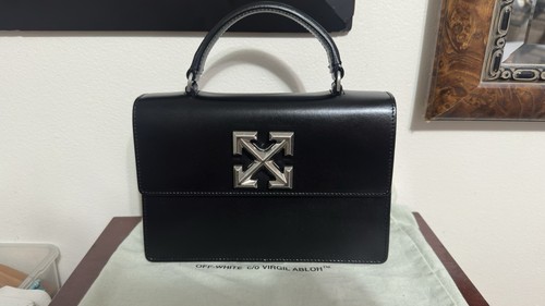 Off-White Jitney 1.4 Top Handle Bag. Excellent Condition With Dustbag