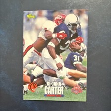 Classic Games 1995 NFL Draft Ki-Jana Carter #1 Rookie Bengals Nittany Lions Base