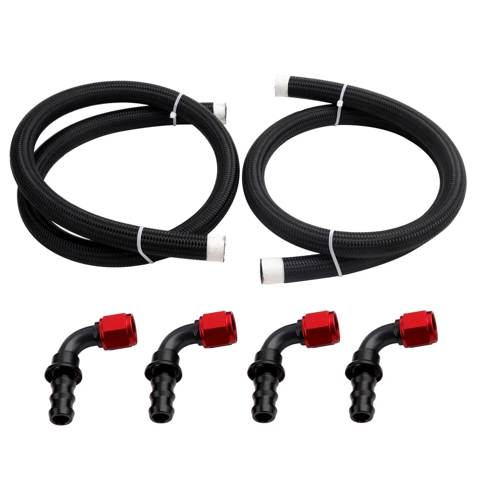 Universal Engine Transmission Oil Cooler Radiator Fitting 13 Rows AN10 AN10 Hose - Image 4 of 4