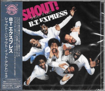 B.T. Express   Shout! (Shout It Out)      New  cd    Japan import