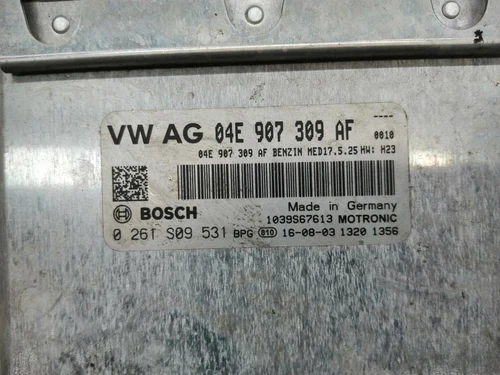 0261S09531 Centralita Motor Uce para SKODA RAPID SPACEBACK (NH) Active 1019384 - Foto 3 di 10