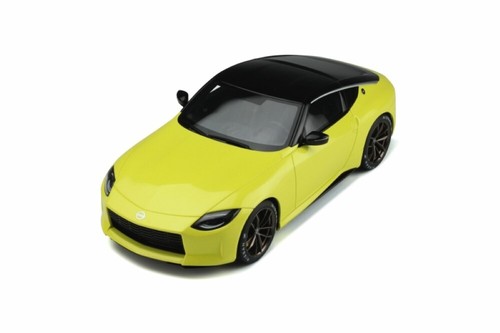 Nissan Z Proto 2021 Amarillo Modelo De Coche 1:18 GT Spirit - Imagen 6 de 9