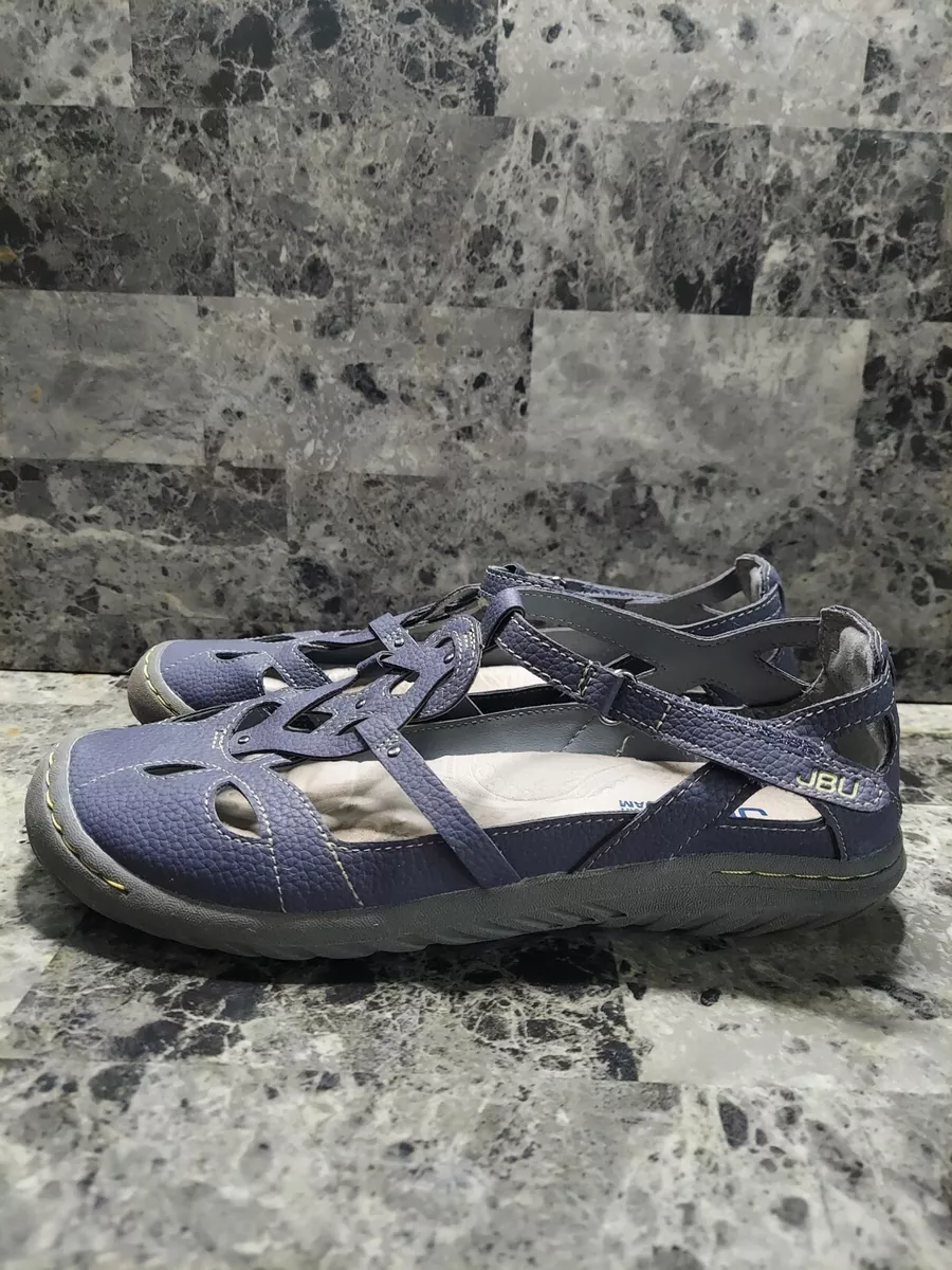 JBU Shoes Sydney Gray Memory Foam Women Size 8.5