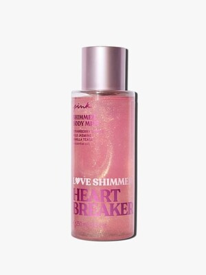 SALE!! 50% OFF!! PINK * Love Shimmer Heart Breaker Body Mist 8.4 fl oz 