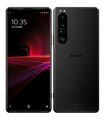 Sony Smartphone Xperia 1 Ⅲ Sog03 256Gb Frost Black Cellphone JP 