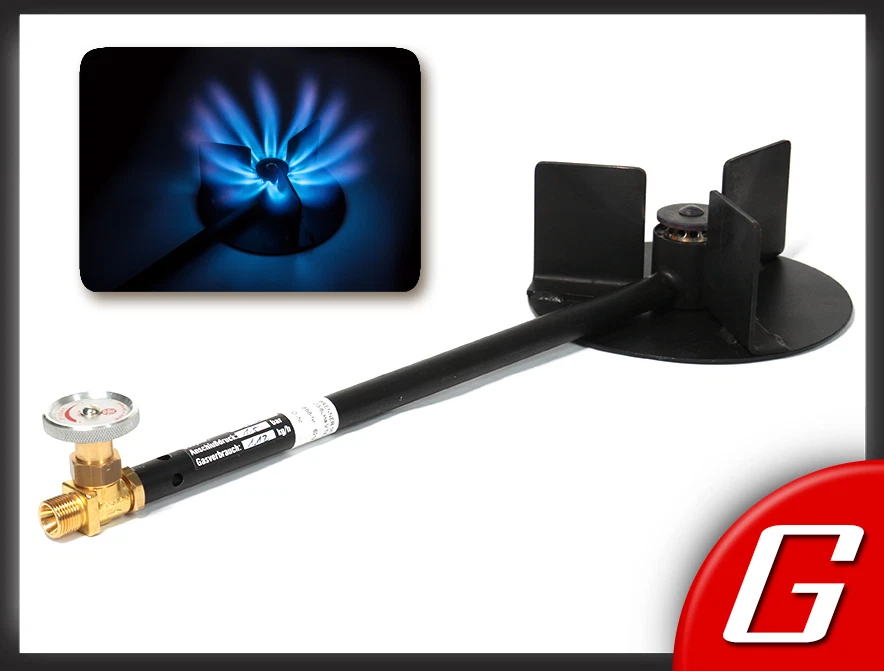 KEINE ANGABE 14 kW Turbo-Gasbrenner/ Lanzenbrenner OZ-MA für Gulaschkanone, Kochkessel ...