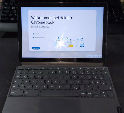 Lenovo Ideapad Duet Chromebook ct-x636f Tablet Notebook Laptop Chrome OS