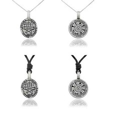 Horoscope Silver Pewter Necklace Pendant Jewelry