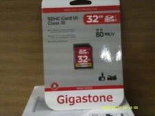 Gigastone 32GB SDHC Card U1 Class 10Prime Series Memory Card