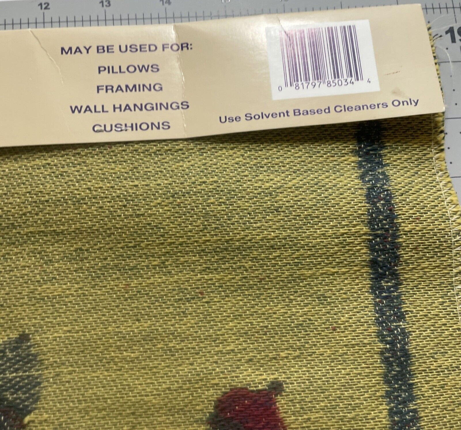 NOS Olde Greensborough Craft Co. Tapestry Panel  Wisemen Christmas Star 18”x 18”