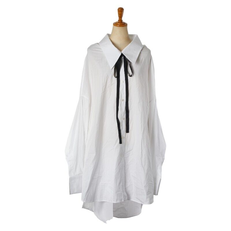 DOLCE&GABBANA Oversized shirt with bowtie Size: 36 Women DOLCE&GABBANA Oversized shirt with bowtie Size: 36 Women