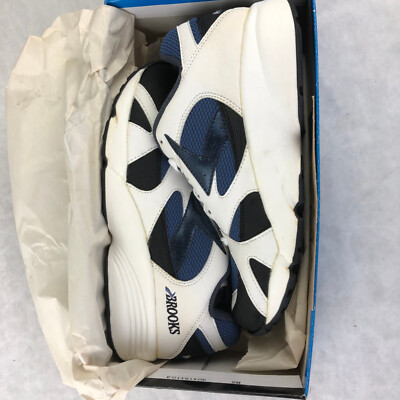 Vintage Brooks Villanova HydroFlow Womens Size 7.5 M White Blue