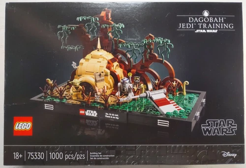 LEGO Star Wars Dagobah Jedi Training Diorama (75330) 1000 pcs New Sealed