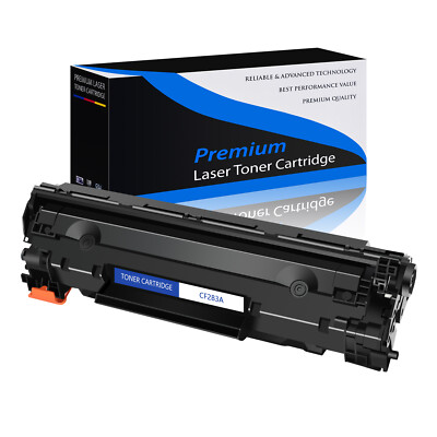CF283A Black Toner For HP 83A LaserJet Pro MFP M127fn M127fw M125nw M125rnw 1PK