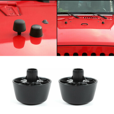 Rubber Bumper Cushion Hood Bump Stop For Jeep Wrangler JK 2007-2017 Accessories