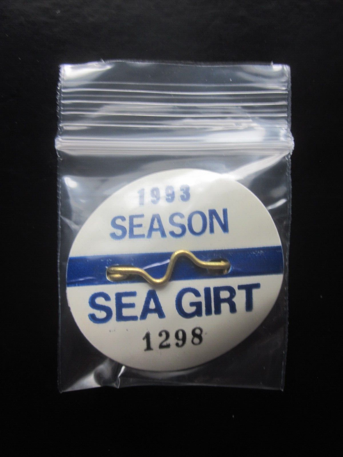 1993 SEA GIRT NEW JERSEY SEASONAL BEACH BADGE/TAG 31 YEARS OLD eBay