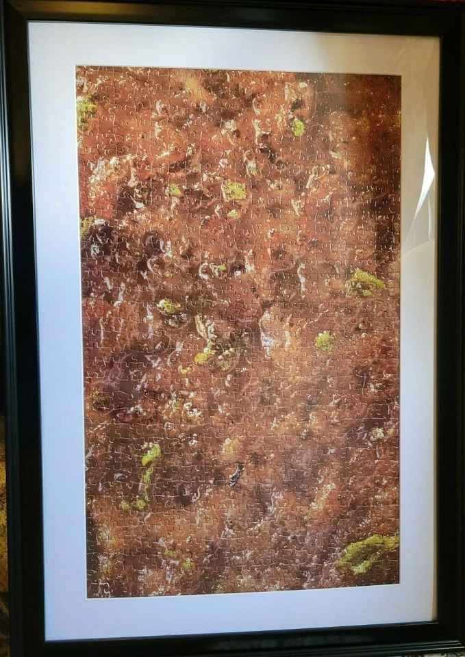 20" x 30" Matted Framed 1000 Piece Jimmy Dean Sausage Jigsaw Puzzle Poster Frame - Image 3 of 4